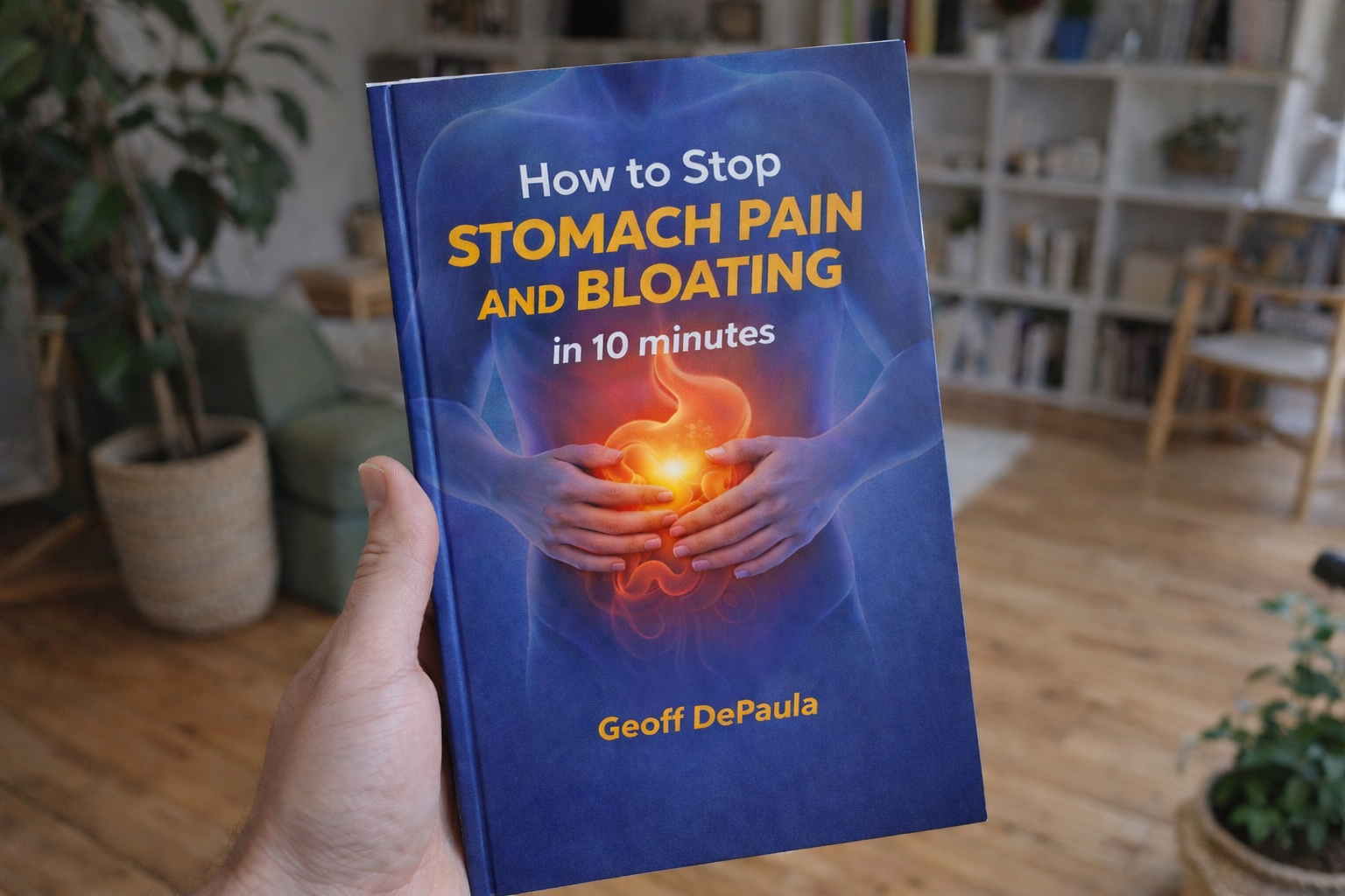 How to Stop Stomach Pain and Bloating in 10 Minutes by Geoff DePaula